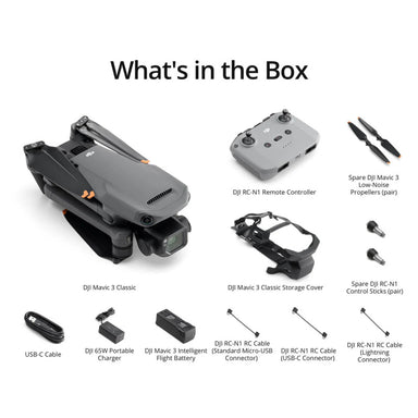 DJI Mavic 3 Classic box in drone store