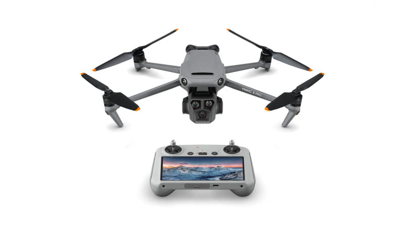 DJI Mavic 3 Pro with remote in drone store